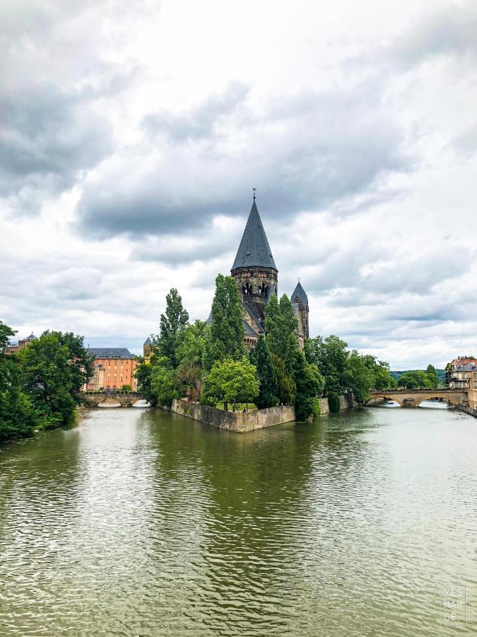 Apartamento Le Colibri - Stationnement Gratuit - Balcon - Jusqu'A 4 Personnes Metz Exterior foto